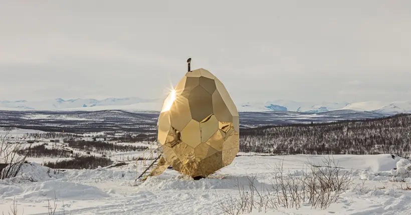 Écolo et design, ce sauna perdu en pleine Laponie porte un message fort sur le climat