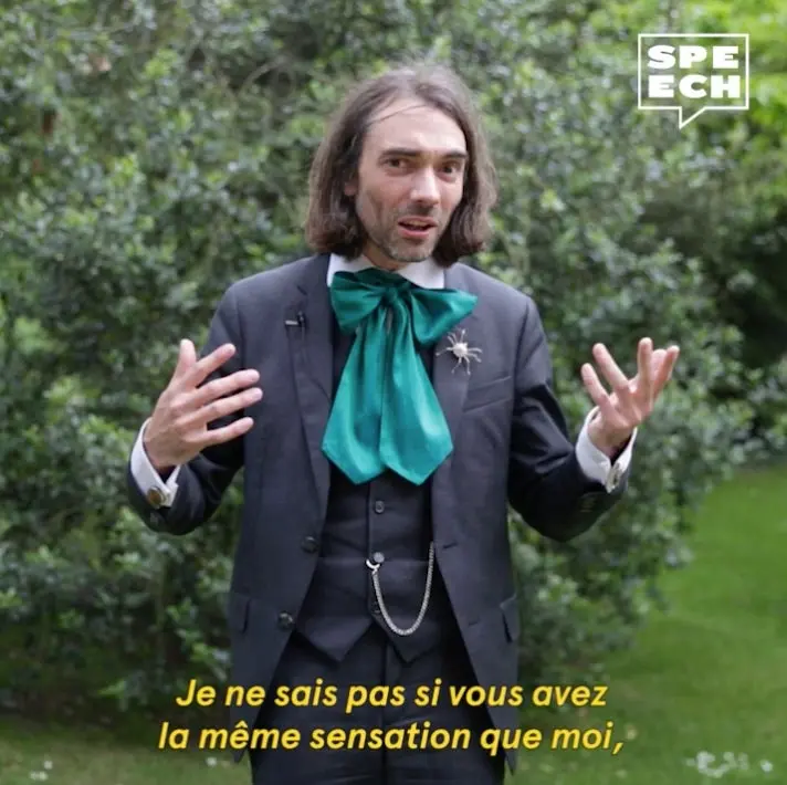 Le Speech de Cédric Villani