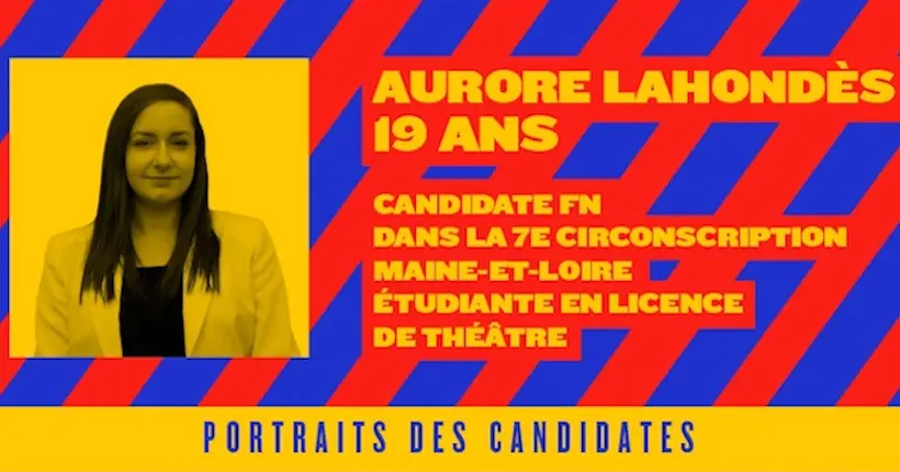 Portraits de candidates : Aurore Lahondès, 19 ans, FN : “Ne pas laisser les campagnes à l’abandon”