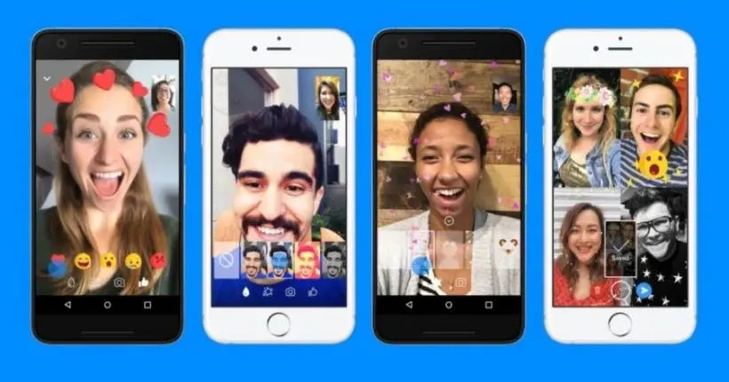 Facebook ajoute des filtres et des masques dans les conversations vidéo de Messenger