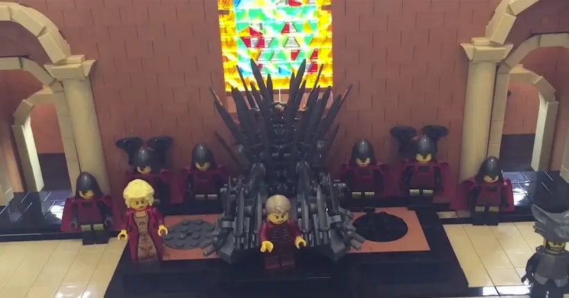 Vidéo : un fan de Game of Thrones a reproduit le Donjon rouge en Lego