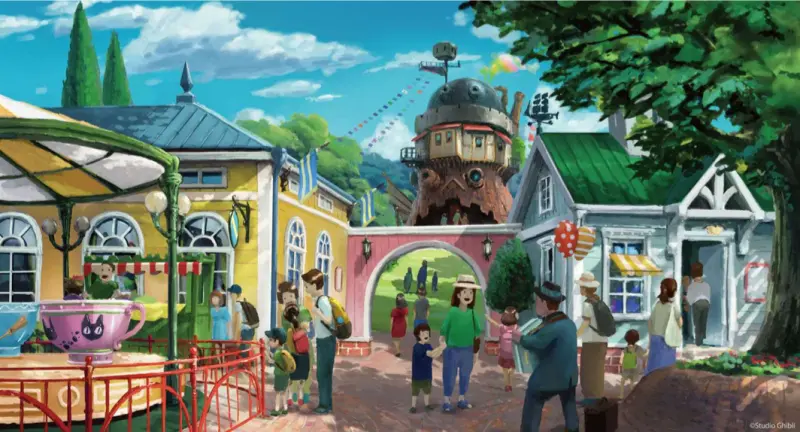 Voici ce à quoi ressemblera le parc d’attractions des studios Ghibli