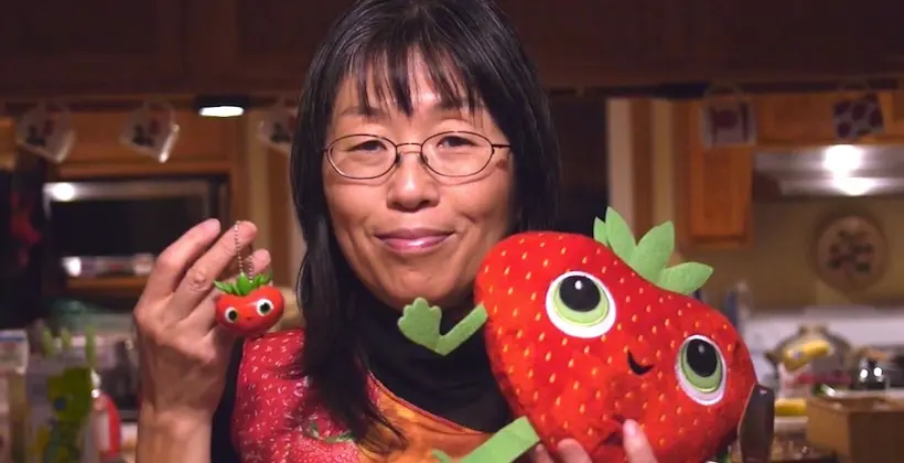 Vidéo : bienvenue chez la plus grande fan de fraises du monde