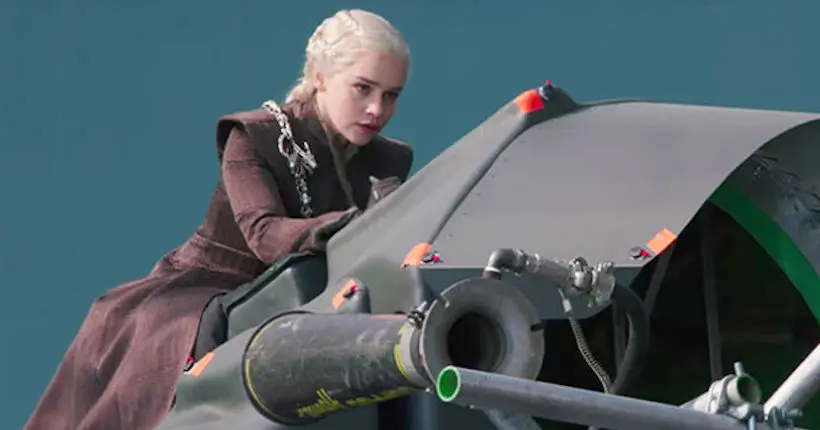 Game of Thrones : en coulisses, les dragons en carton de Daenerys sont ridiculement inoffensifs