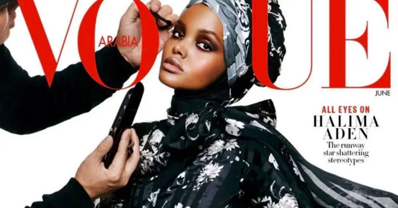 Halima Aden devient la première femme noire et voilée à faire la couverture de Vogue