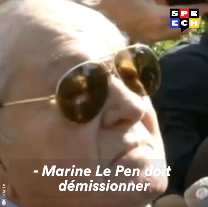 Vidéo : quand Jean-Marie Le Pen se prend (encore) un gros vent