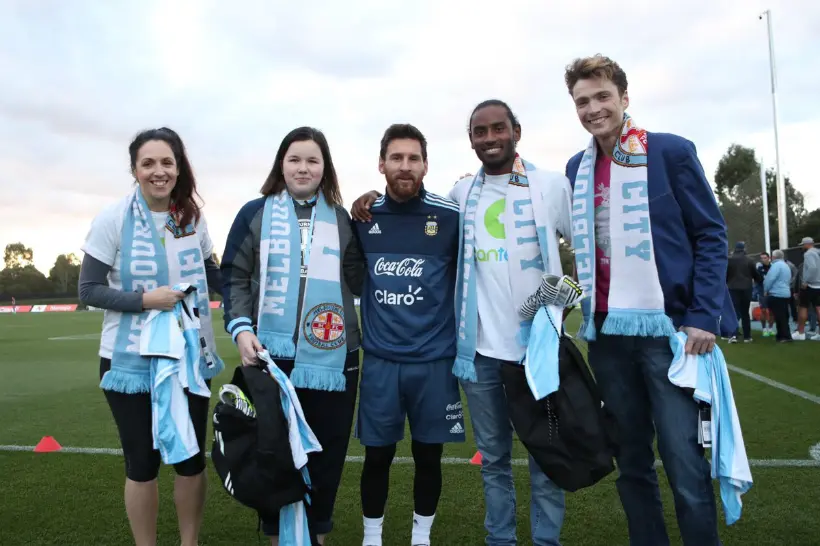 Les beaux cadeaux de Messi à une association australienne qui lutte contre le cancer