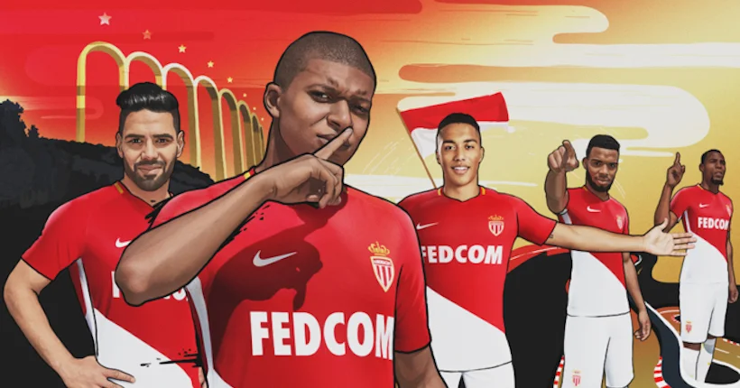 En images : l’AS Monaco révèle son maillot domicile pour la saison prochaine