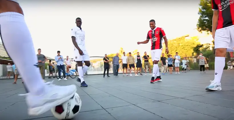 Vidéo : les Aiglons dévoilent leurs nouveaux maillots dans les rues de Nice
