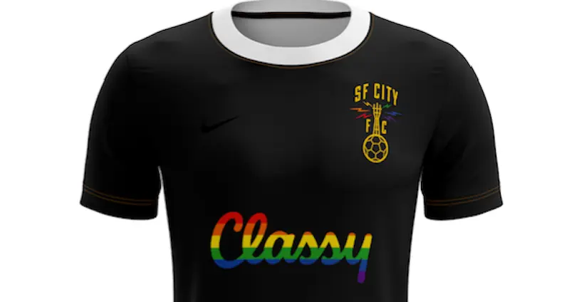 À San Francisco, un club amateur dévoile des maillots célébrant la diversité sexuelle