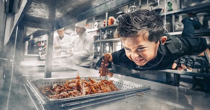 En images : des enfants héros dans une campagne pour combattre l’insécurité alimentaire