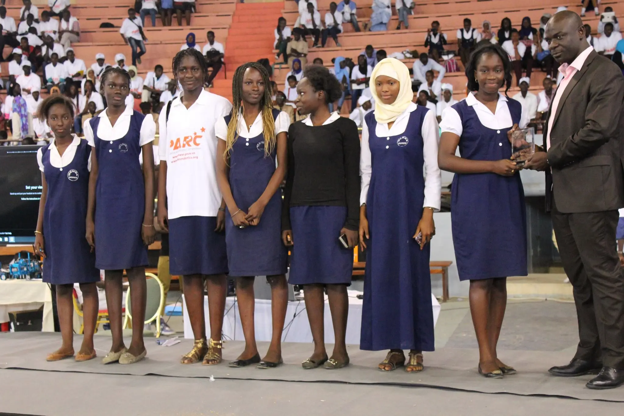 Les filles ont brillé lors de la deuxième édition de la compétition panafricaine de robotique