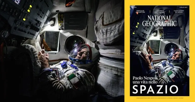 Cette couverture de National Geographic a été shootée à l’aide du flash d’un iPhone