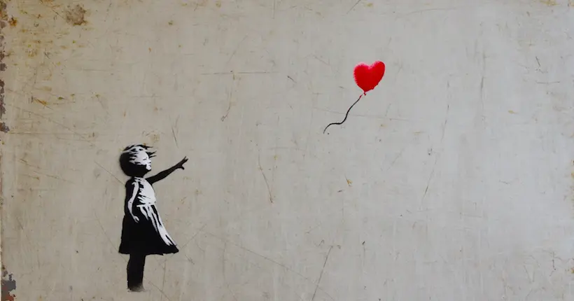 La “fille au ballon” de Banksy serait l’œuvre d’art préférée des Britanniques