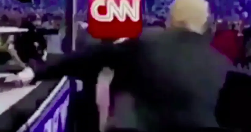 Quand Donald Trump tweete une vidéo où il est en train… de frapper CNN