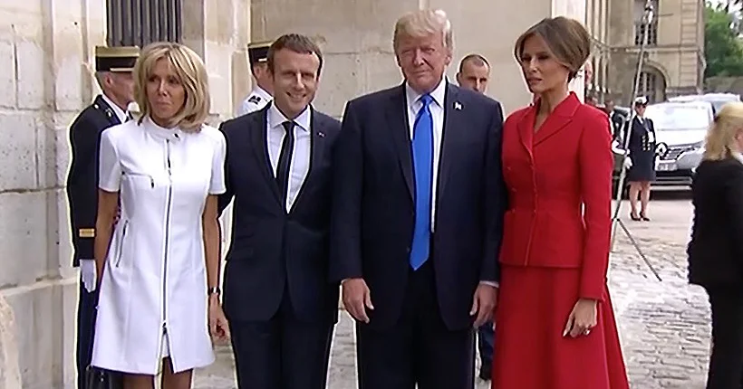 Donald Trump à Brigitte Macron : “Vous êtes en si bonne forme !”