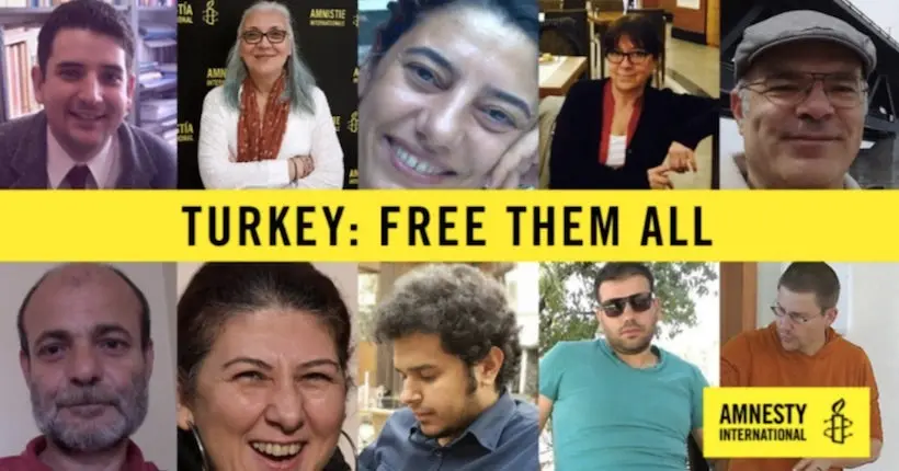 Dix militants, dont la directrice d’Amnesty en Turquie, ont été incarcérés par le régime d’Erdogan
