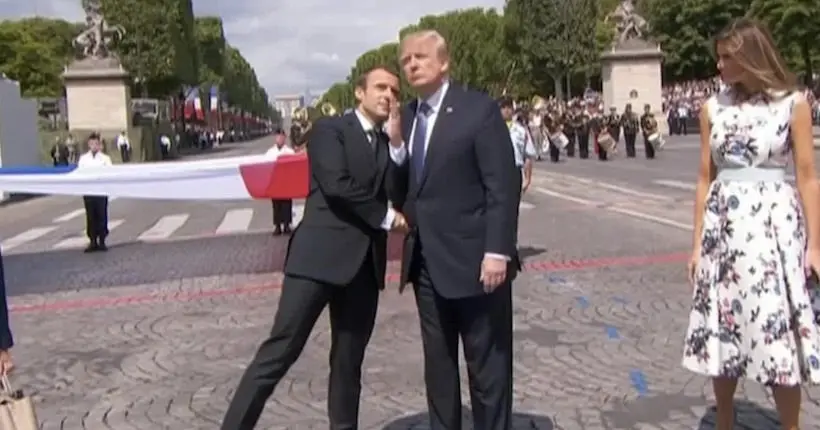 “Il adore me tenir la main” : quand Trump croit vivre une bromance avec Macron