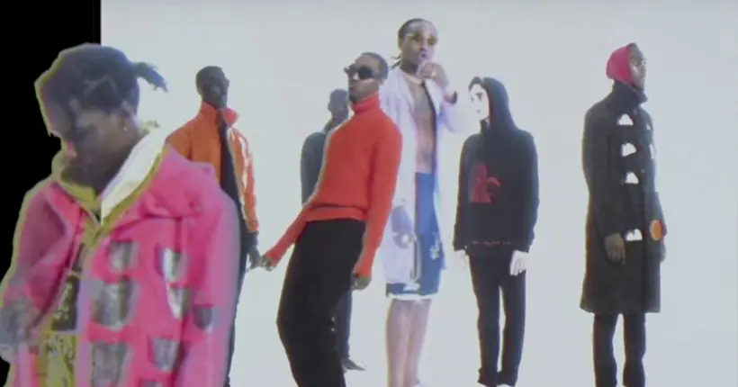 Clip : A$AP Rocky, Lil Uzi Vert, Playboi Carti, Quavo et Frank Ocean défilent pour “Raf”