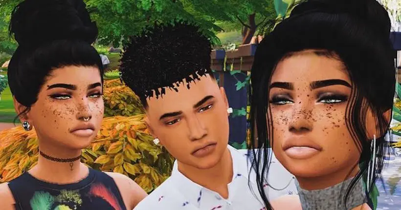 Une gameuse comble le manque de Sims noirs en créant ses propres personnages