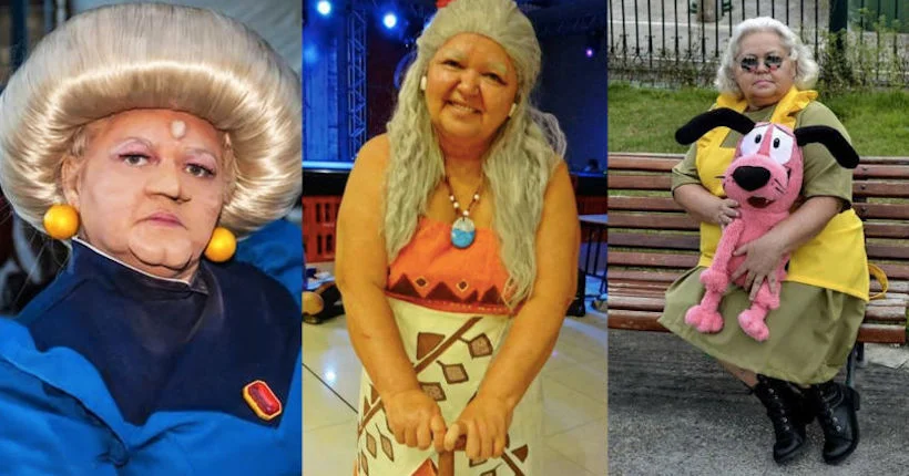 À 50 ans, cette Brésilienne est la reine du cosplay