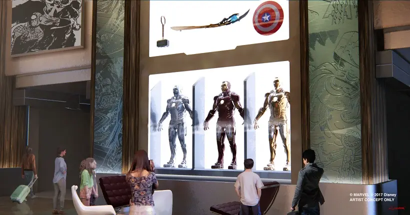 Un hôtel aux couleurs des super-héros Marvel va ouvrir ses portes à Disneyland Paris