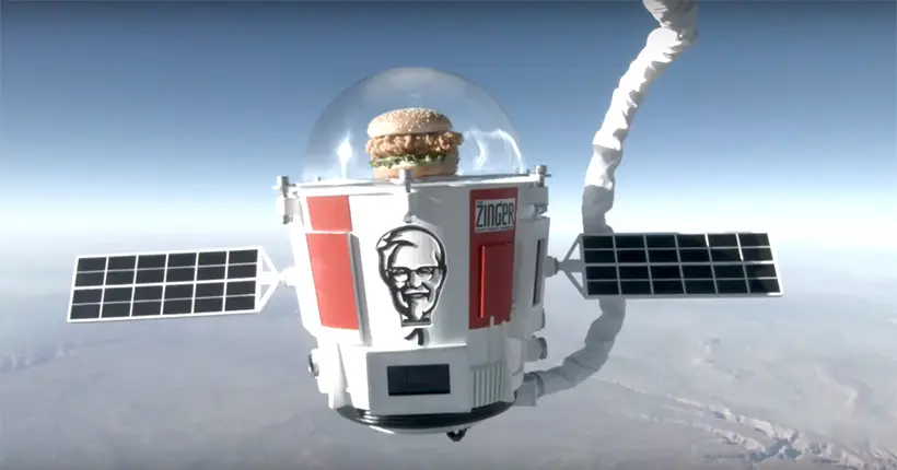 Chose promise, chose due : KFC a envoyé un burger dans l’espace