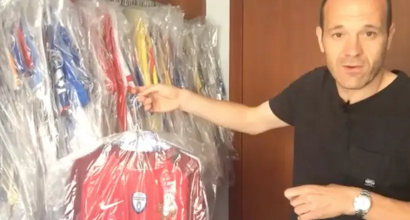 Découvrez Ildefons Lima, le capitaine d’Andorre qui possède une collection de plus de 600 maillots