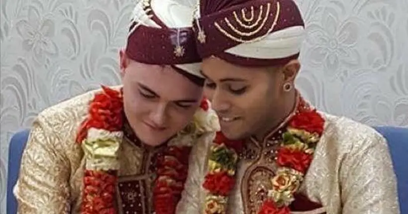 Au Royaume-Uni, un jeune marié montre que l'”on peut être gay et musulman”