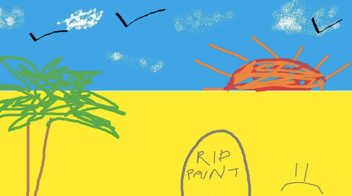 Paint : condamné par Microsoft, immédiatement gracié par Internet