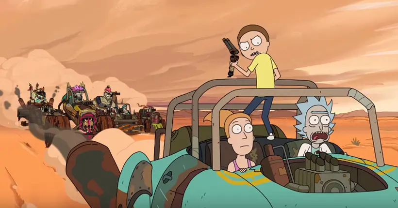 Vidéo : dans les coulisses de l’épisode Mad Max de Rick and Morty