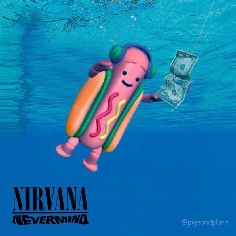 En images : le filtre hot-dog s’incruste sur les pochettes de vos albums préférés