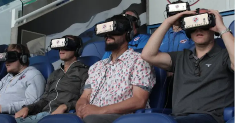 Vidéo : un club anglais présente ses nouveaux maillots en mode réalité virtuelle