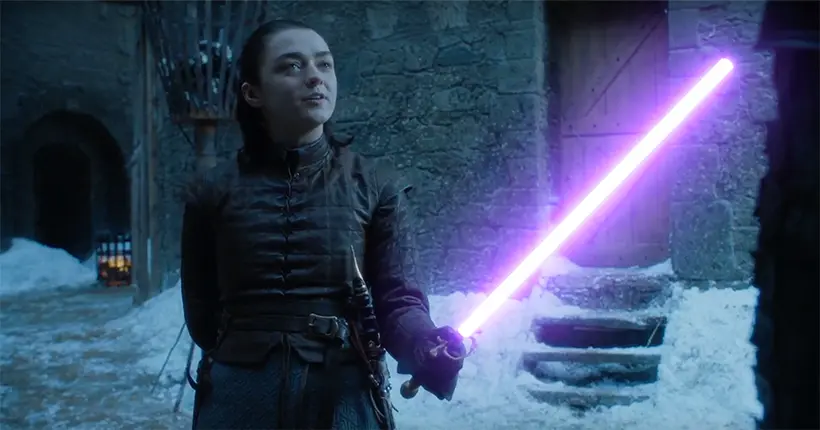 Vidéo : la joute entre Arya et Brienne dans Game of Thrones revue et corrigée façon Star Wars