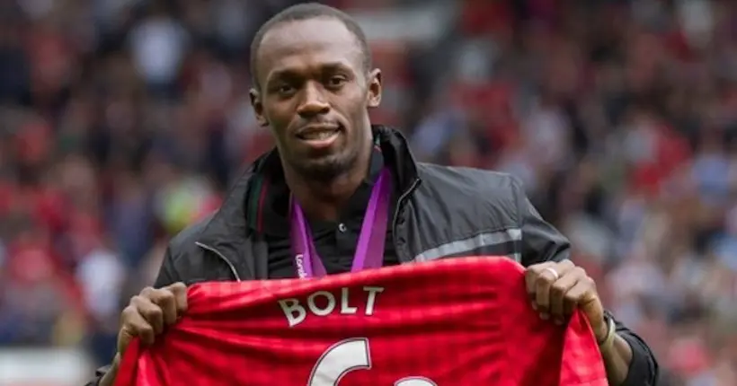 Usain Bolt va jouer avec Manchester United le temps d’un match de charité… s’il n’est plus blessé