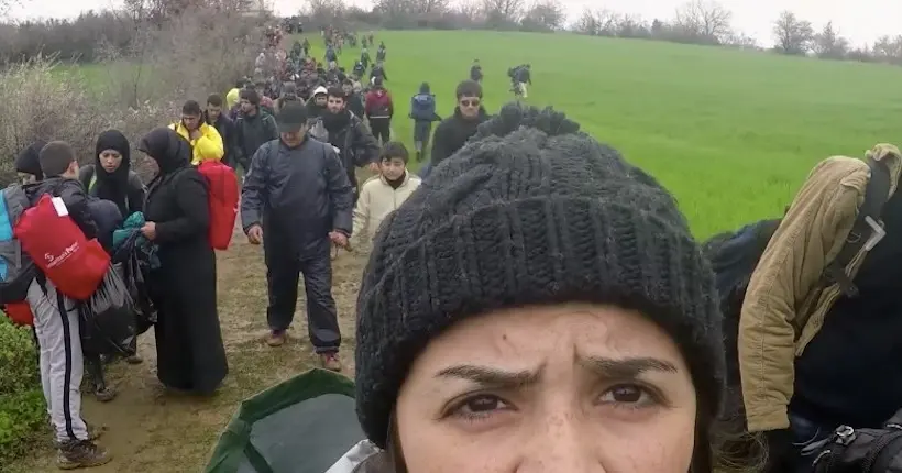 Vidéo : à 20 ans, elle filme son périple de la Syrie aux frontières de l’Europe