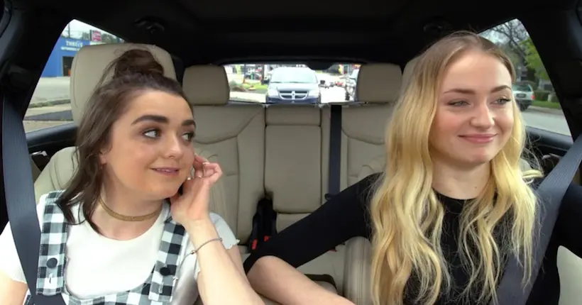 Vidéo : Maisie Williams et Sophie Turner détournent Game of Thrones dans Carpool Karaoke