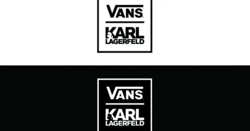 Vans et Karl Lagerfeld s’allient pour une collab’ chic et classique
