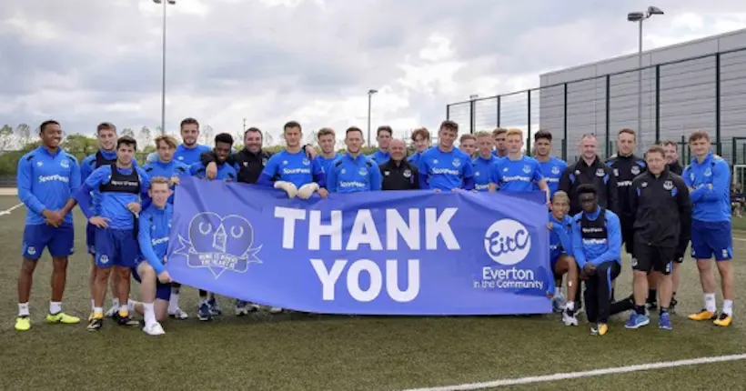 Les jeunes d’Everton ont aidé à récolter près de 270 000€ afin de construire une maison pour des adolescents sans-abri
