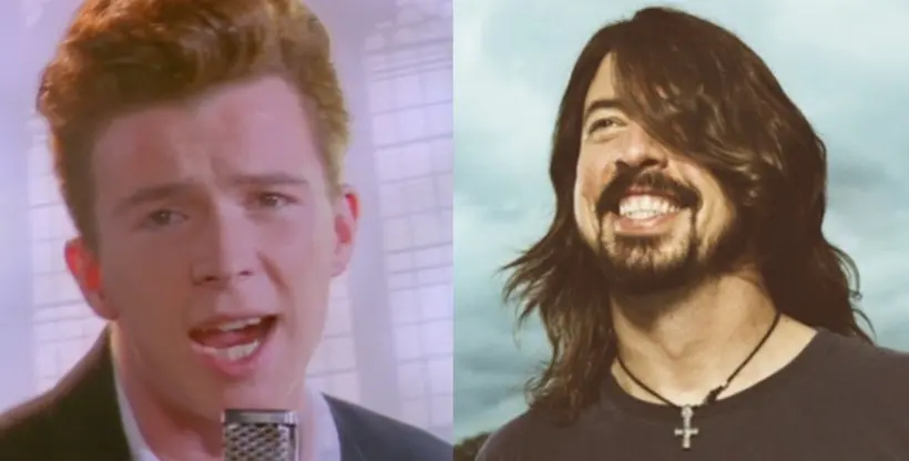 Vidéo : quand les Foo Fighters s’allient avec Rick Astley pour troller leur public, ça donne ça