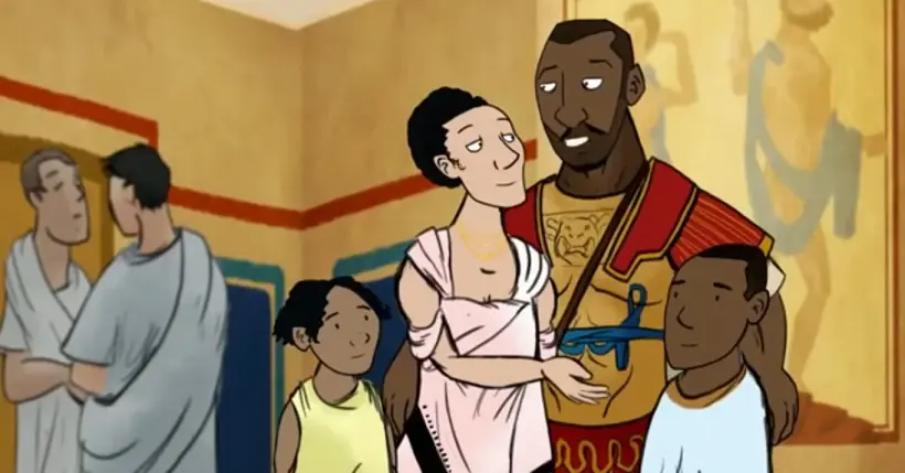 Avec son héros noir, la Rome antique de la BBC déchaîne les passions des identitaires