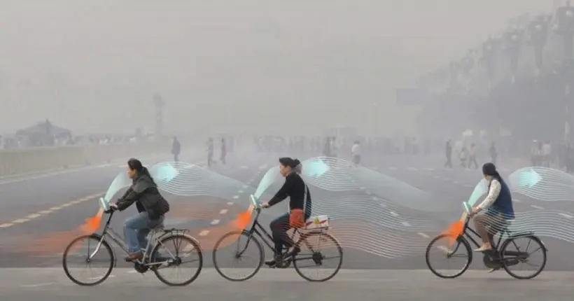 Contre la pollution, la Chine va se munir de millions de vélos qui filtrent l’air
