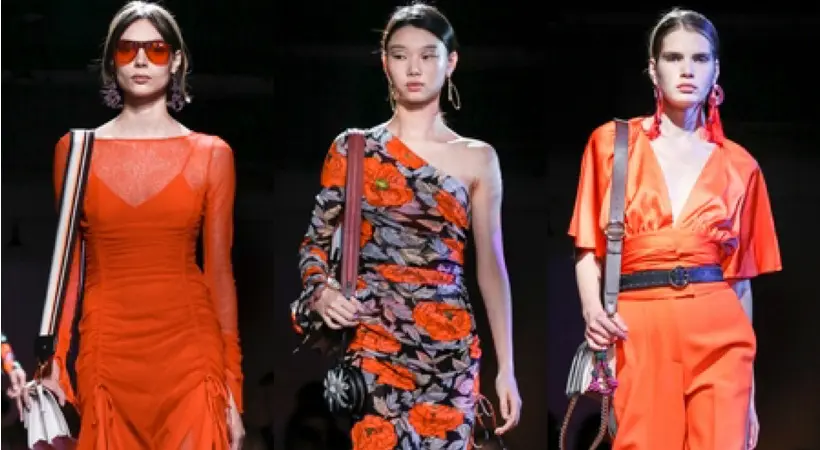 La Fashion Week de New York a parlé : le orange est le nouveau millennial pink