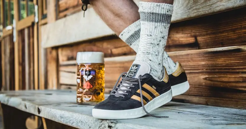 Pour l’Oktoberfest de Munich, Adidas sort une paire de baskets résistantes à la bière et au vomi