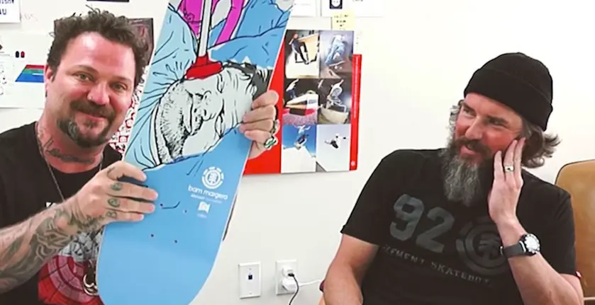 Element va sortir une collection de skateboards en hommage à Bam Margera