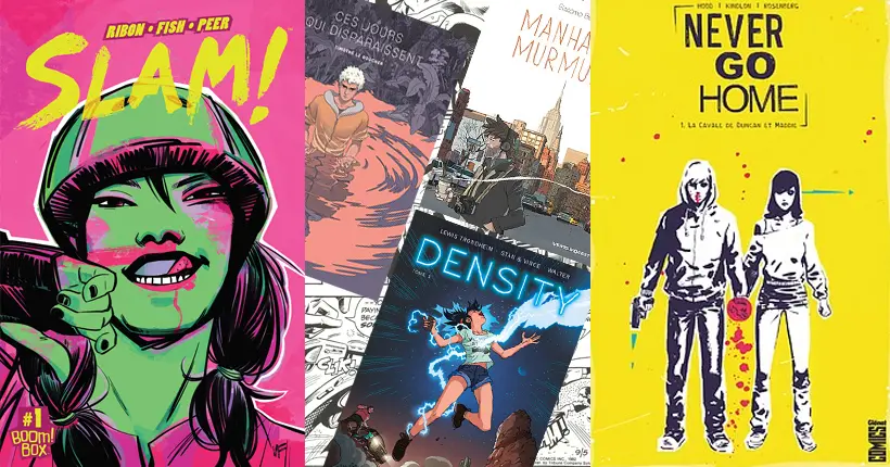 Roller derby, insomnies et ados en cavale : notre sélection BD et comics de septembre