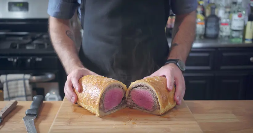 Vidéo : la recette intimidante mais fun du bœuf Wellington