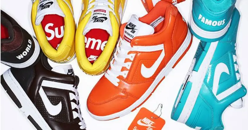 Supreme et Nike s’allient une nouvelle fois pour une collab’ pop et colorée