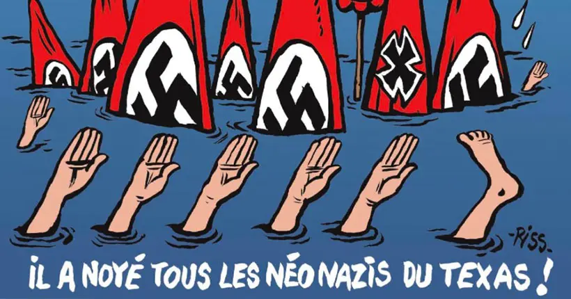 Tempête Harvey : la dernière une de Charlie Hebdo irrite l’alt-right américaine