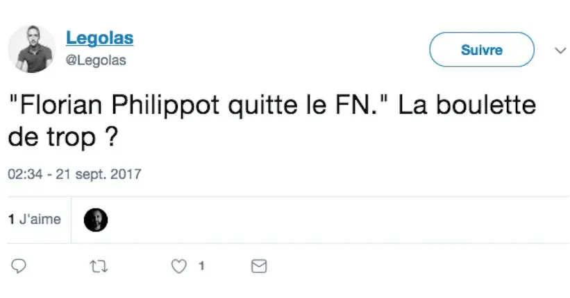 Florian Philippot quitte le FN : le grand n’importe quoi des réseaux sociaux